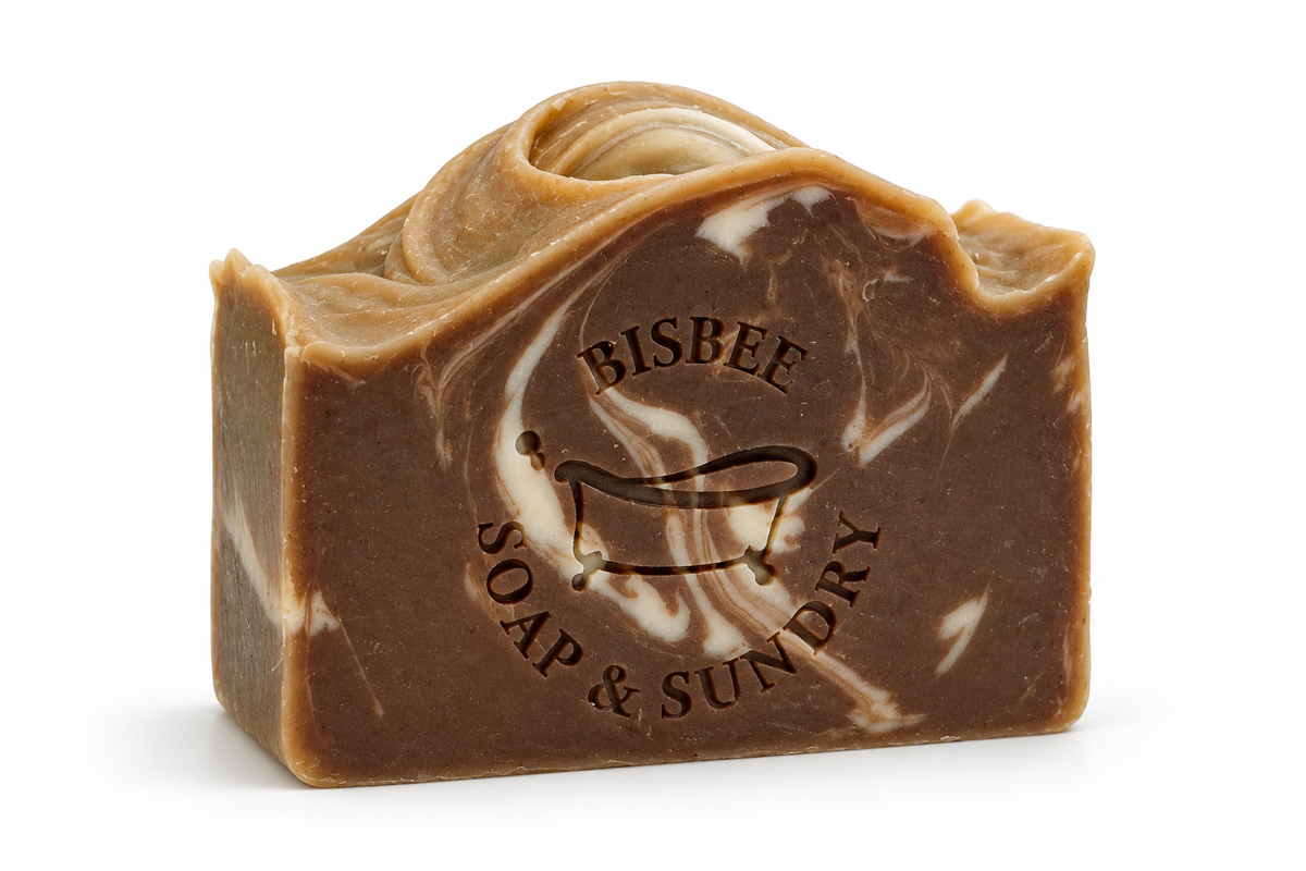 Cabin Fever Premium Soap Unwrapped | Bisbee Soap and Sundry