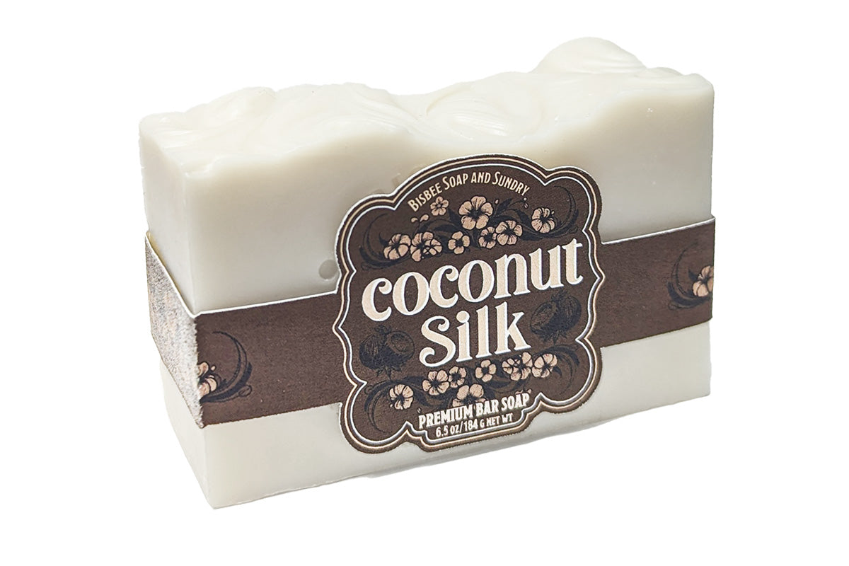 Coconut Silk Unscented Premium Handmade Soap - 6.5 oz