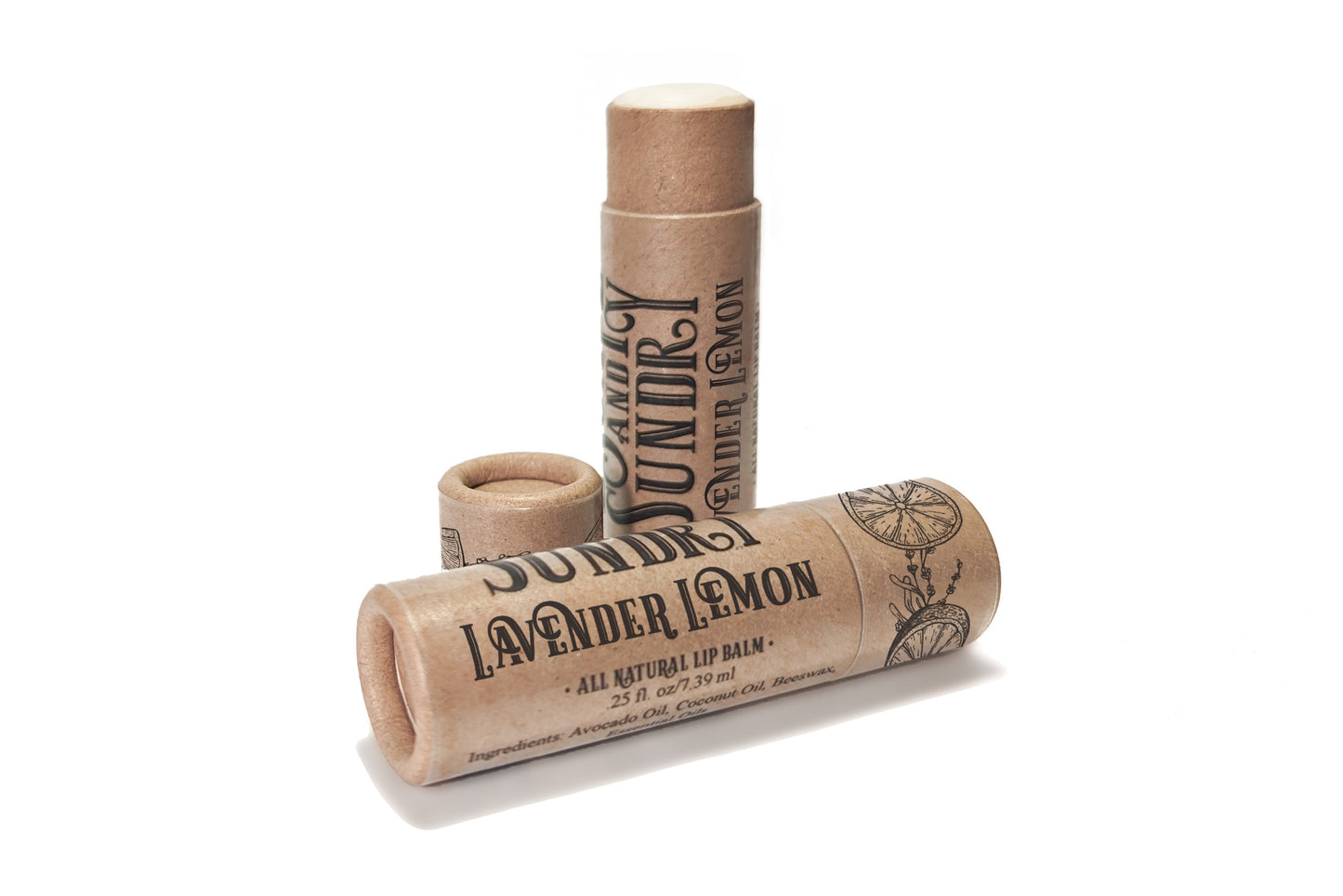 Lavender Lemon Lip Balm