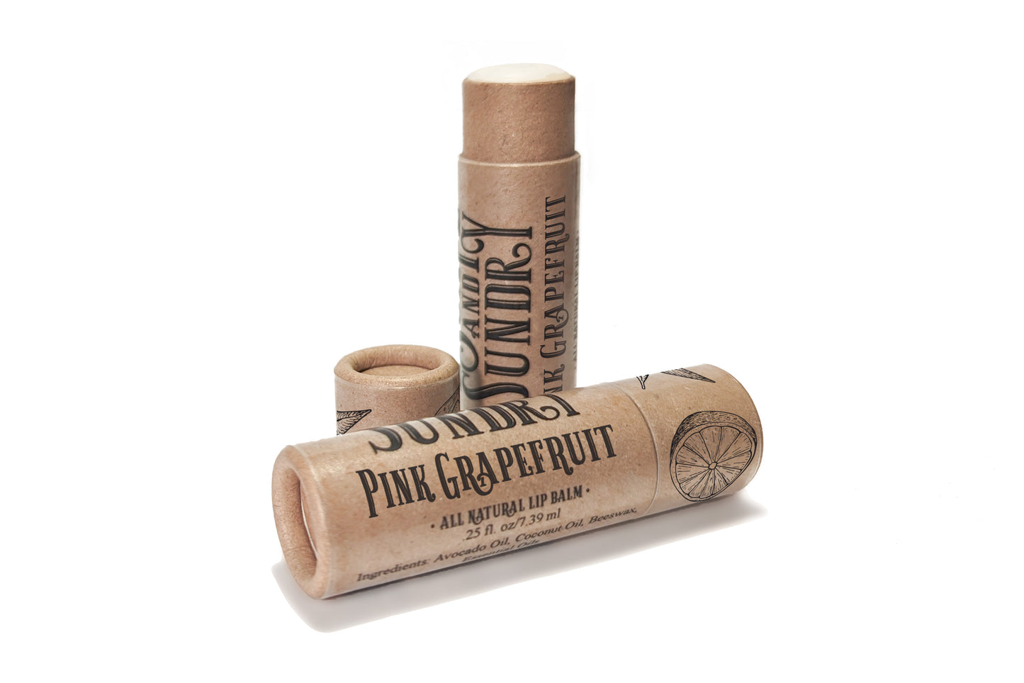 Pink Grapefruit Lip Balm