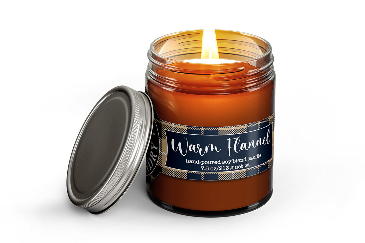 Warm Flannel Candle