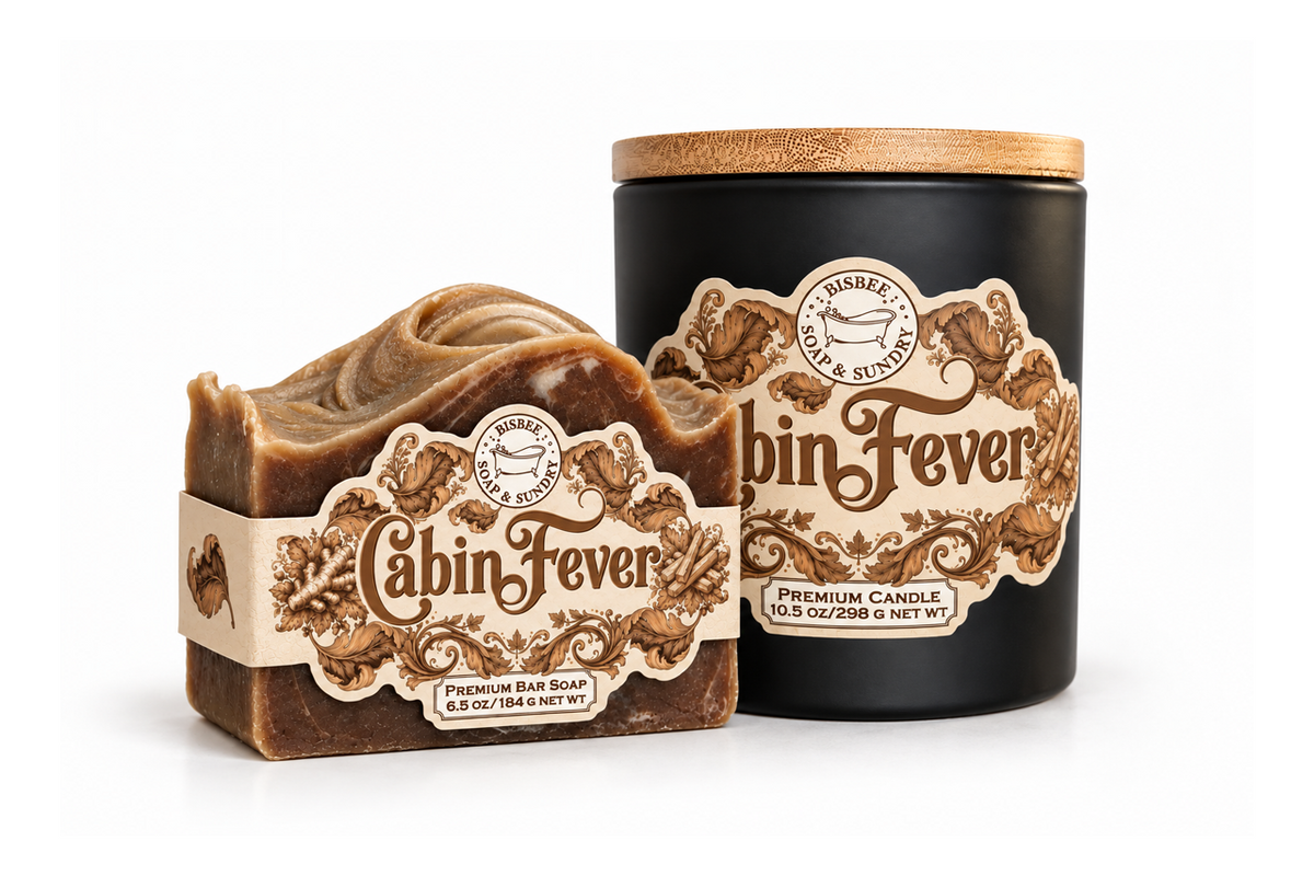 Cabin Fever Set | Premium Soap and Premium Candle