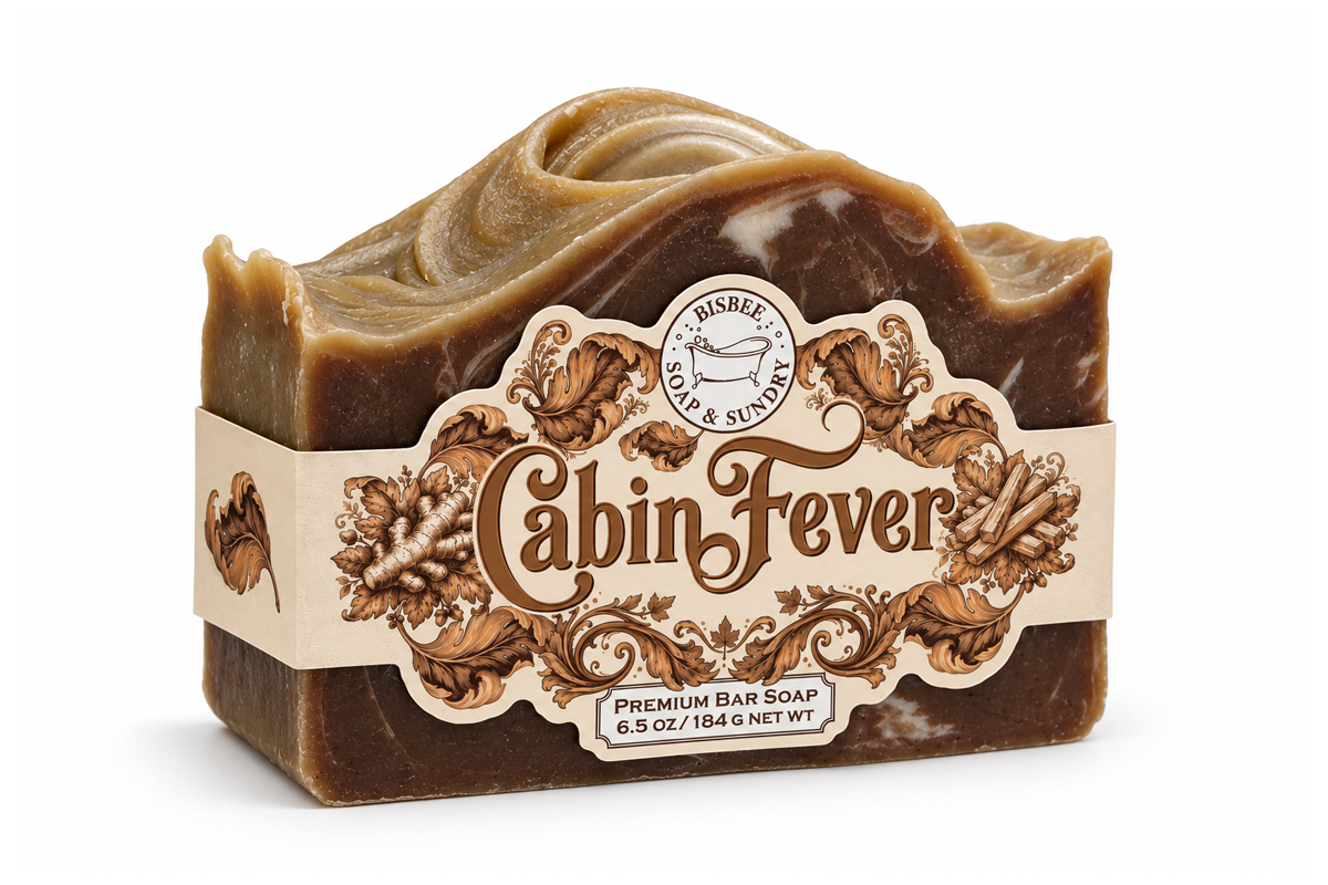 Cabin Fever Premium Soap Wrapped | Bisbee Soap and Sundry