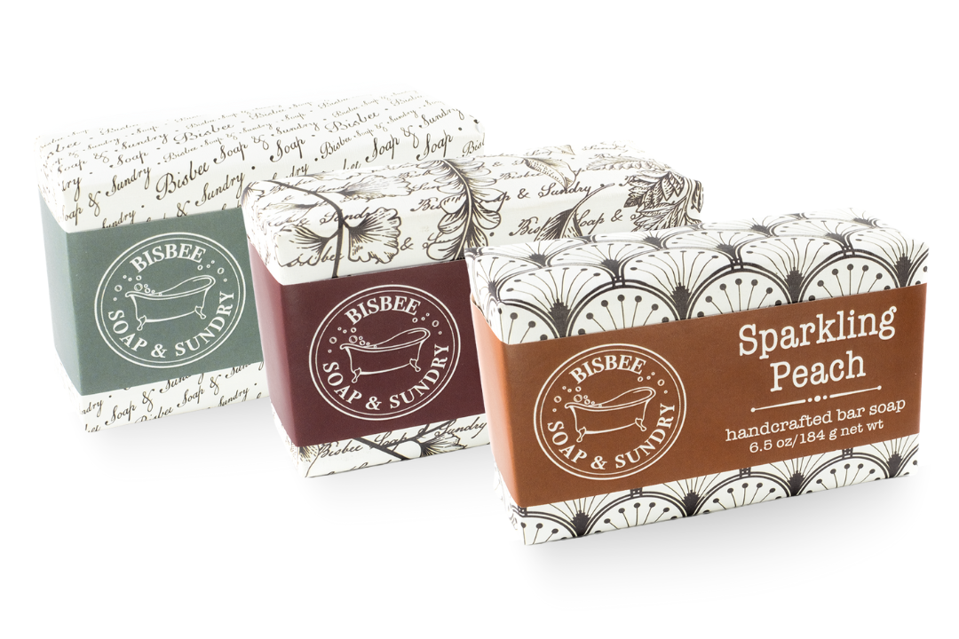 Three new soaps from Bisbee Soap and Sundry.