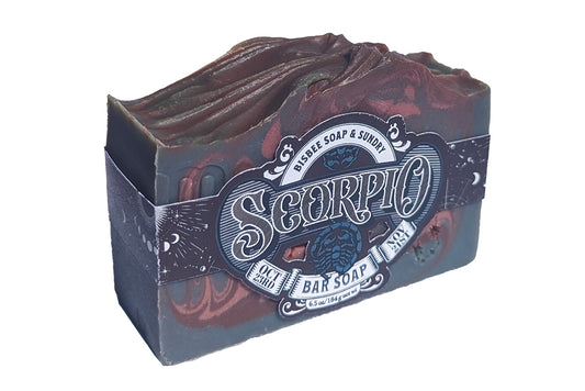 Scorpio Handmade Soap - 6.5 oz