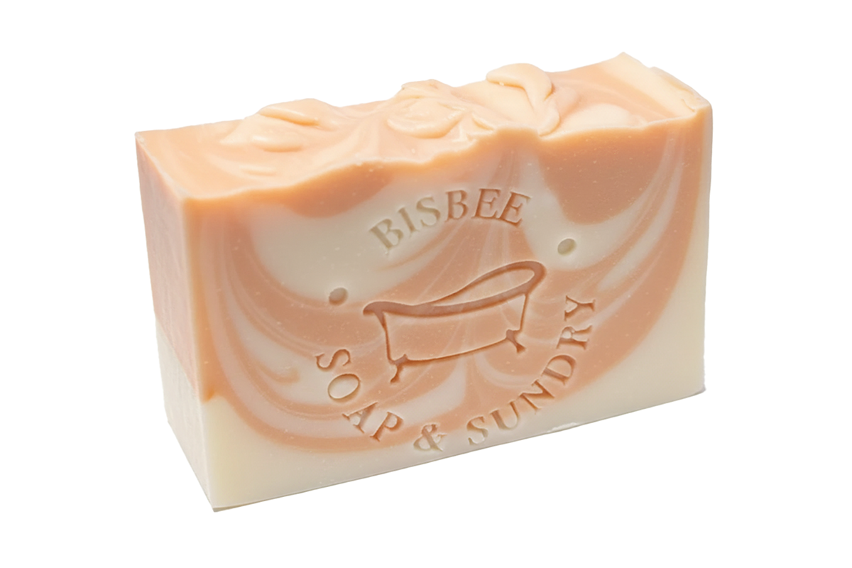 Sparkling Peach 6.5 oz - Handmade Soap