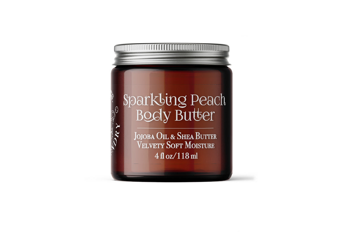 Sparkling Peach Body Butter - 4 oz.