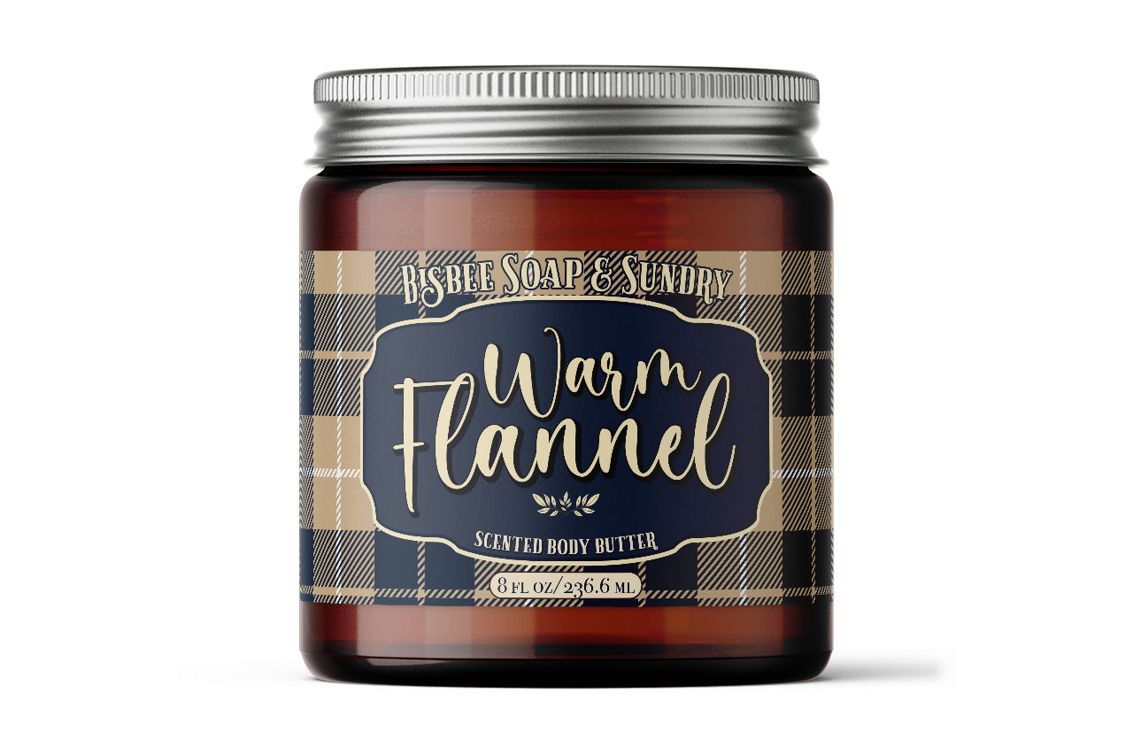 Warm Flannel Body Butter - 8 oz.