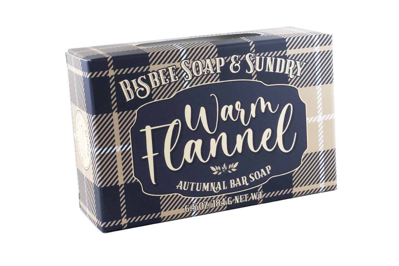 Warm Flannel Handmade Soap - 6.5 oz