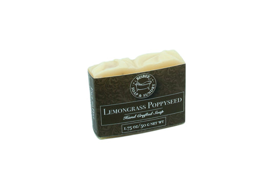 Lemongrass Poppyseed Soap