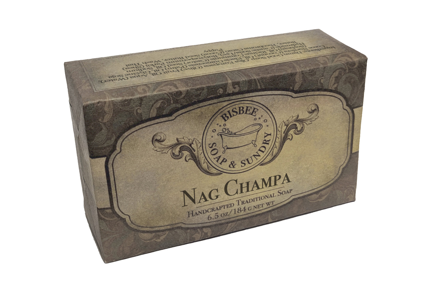 Nag Champa Handcrafted Bar Soap - certified organic ingredients – Wingsets
