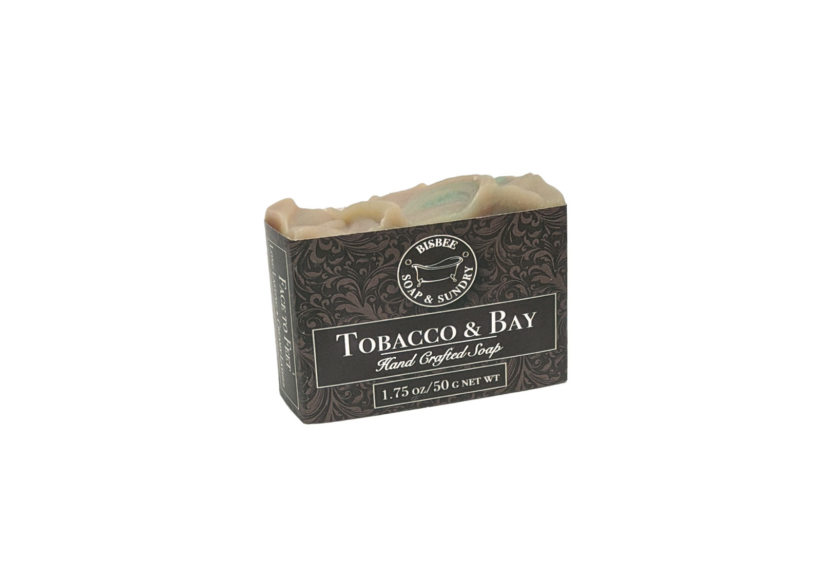 tobacco and bay soap