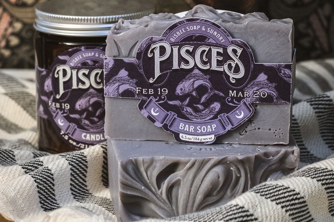 Pisces Handmade Soap - 6.5 oz