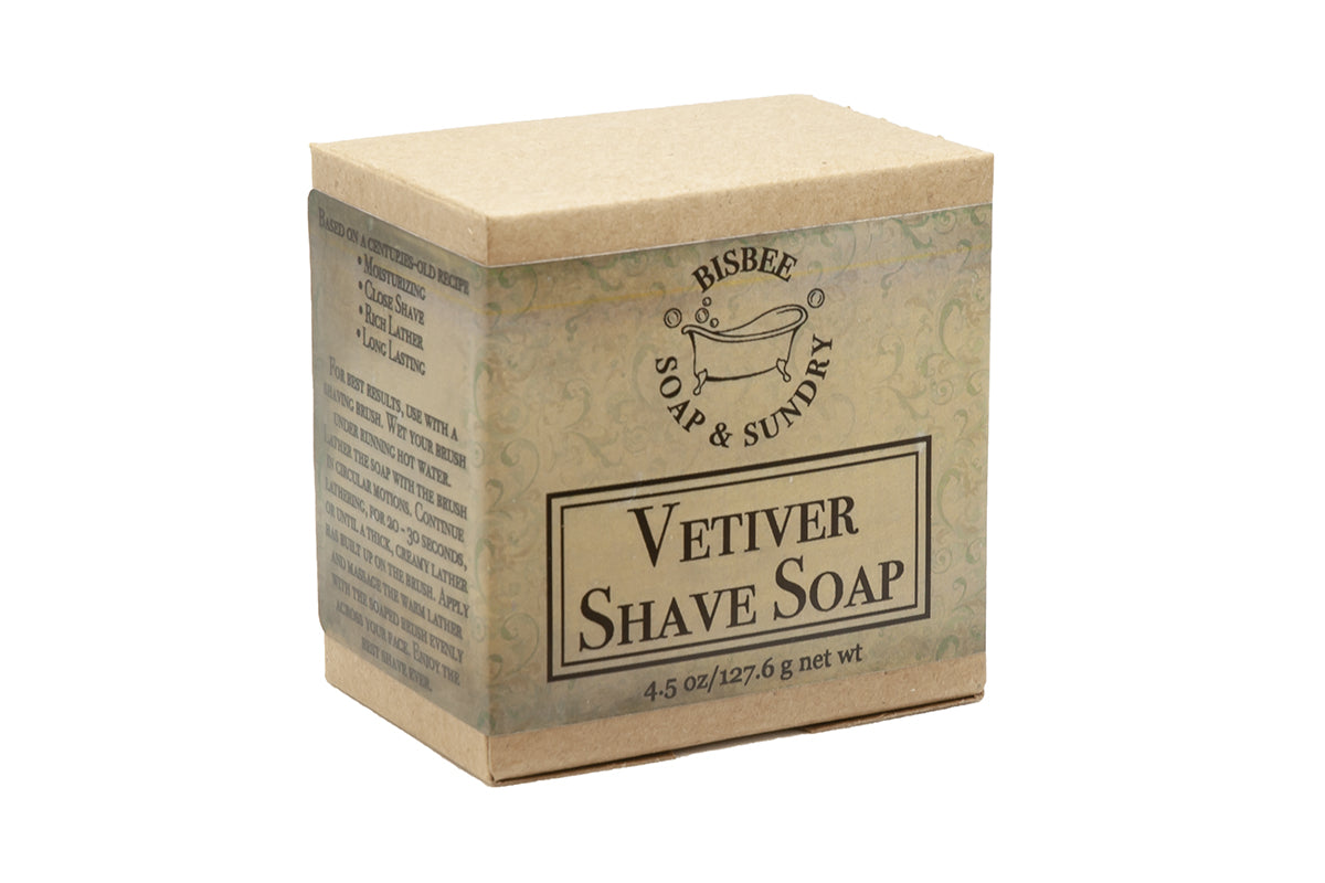 vetiver shave soap